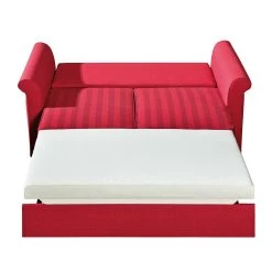 Maison Belfort Canapé convertible Bernadett - Largeur : 188 cm -Meubles de salon Soldes schlafsofa bernadett webstoff rot 336203