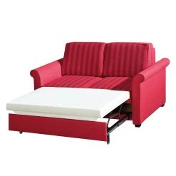 Maison Belfort Canapé convertible Bernadett - Largeur : 188 cm -Meubles de salon Soldes schlafsofa bernadett webstoff rot 336207