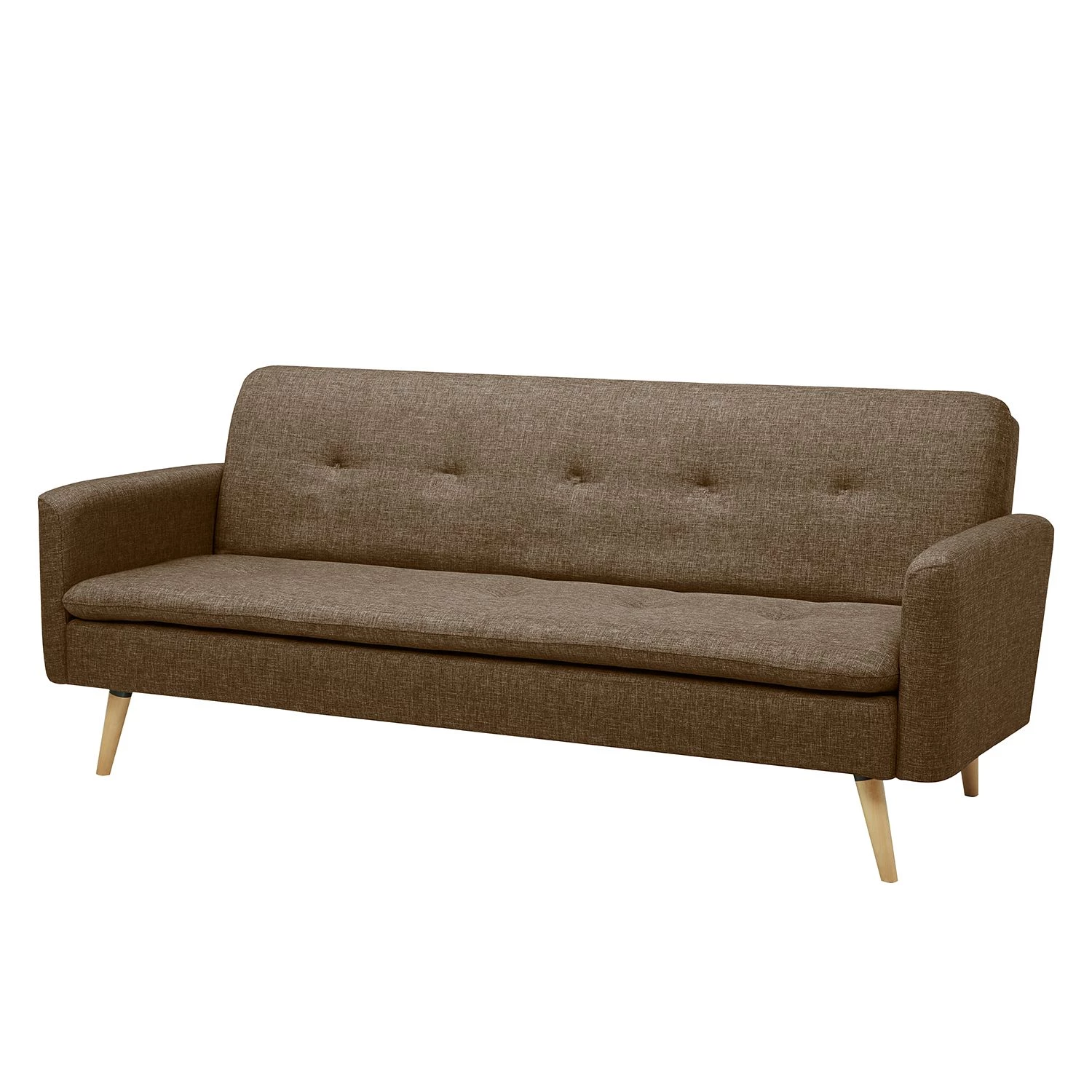 Mørteens Canapé convertible Daru III - Tissé à plat - Nougat 3 Mørteens Canapé convertible Daru III - Tissé à plat - Nougat