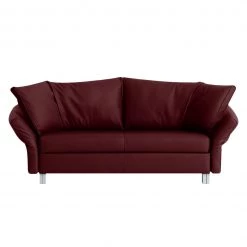 Chillout by Franz Fertig Canapé convertible Florenz - Bordeaux - Largeur : 200 cm