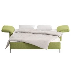 Chillout by Franz Fertig Canapé convertible Florenz - Vert - Largeur : 156 cm -Meubles de salon Soldes schlafsofa florenz webstoff gruen 156 cm 1384826