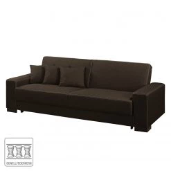 Fredriks Canapé convertible Forcett - Tissu -Meubles de salon Soldes schlafsofa forcett webstof dunkelbraun 5107632