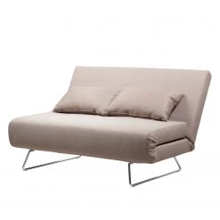 Fredriks Clic-clac Frizzo Tissu - Tissu Zahira : Beige-Gris -Meubles de salon Soldes schlafsofa frizzo webstoff stoff zahira beige grau 3966588