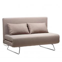 Fredriks Clic-clac Frizzo Tissu - Tissu Zahira : Beige-Gris -Meubles de salon Soldes schlafsofa frizzo webstoff stoff zahira beige grau 3966620