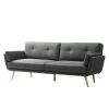 Studio Copenhagen Canapé convertible Kneep Tissu - Gris foncé -Meubles de salon Soldes schlafsofa kneep webstoff dunkelgrau 4437976