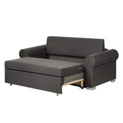 Mooved Canapé convertible Latina X - Gris / Bleu - Largeur : 185 cm -Meubles de salon Soldes schlafsofa latina country webstoff grau karomuster 394901