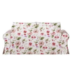 Mooved Canapé convertible Latina VI - Crème / Rouge - Largeur : 165 cm -Meubles de salon Soldes schlafsofa latina vi webstoff beige rot 205 cm 3495909