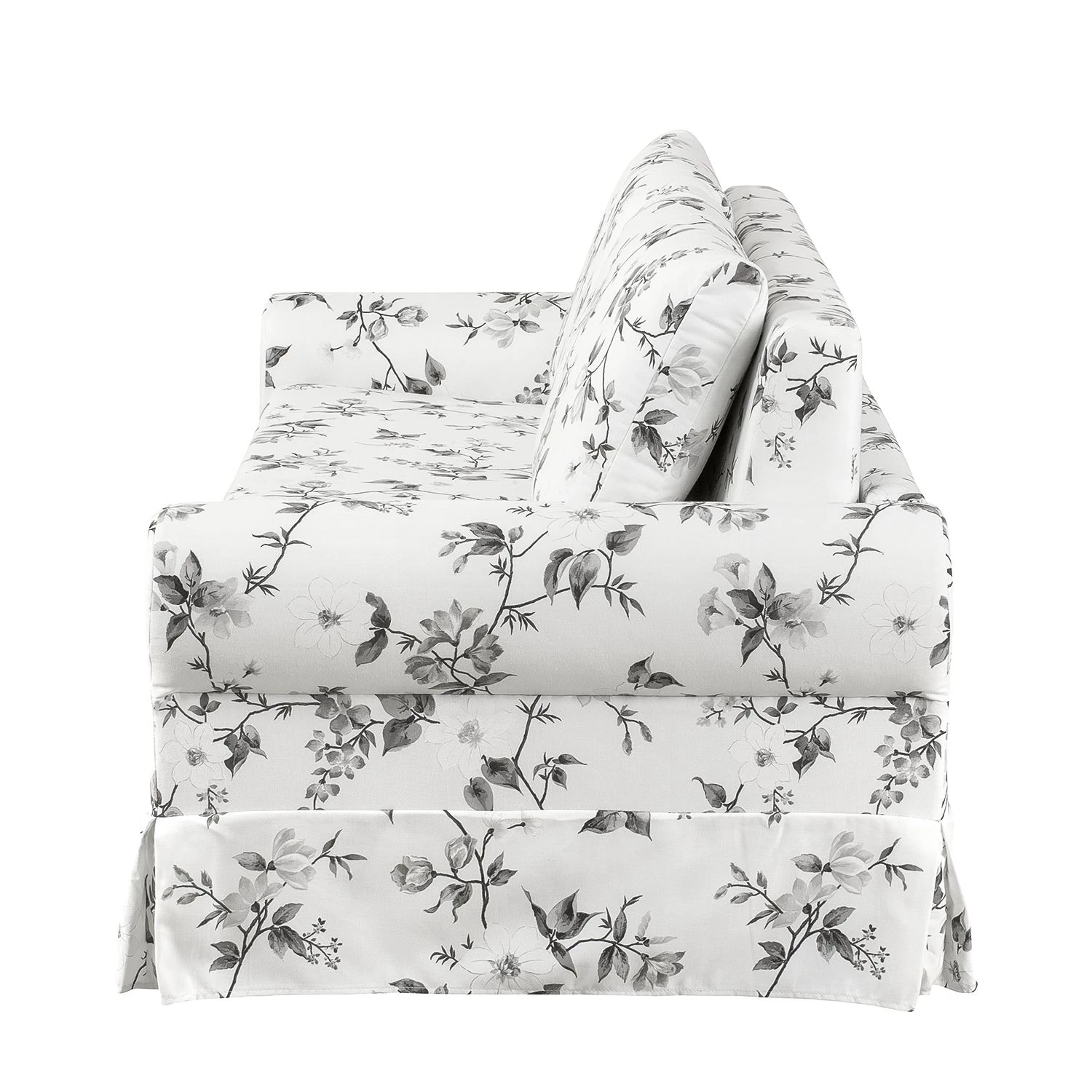 Mooved Canapé convertible Latina VII - Blanc / Gris - Largeur : 165 cm 6 Mooved Canapé convertible Latina VII - Blanc / Gris - Largeur : 165 cm – Image 4