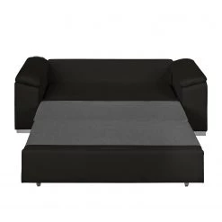 Mooved Canapé convertible Latina IV Tissu - Noir - Largeur : 190 cm -Meubles de salon Soldes schlafsofa latina webstoff schwarz 165 cm 3648873