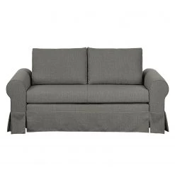 Mooved Canapé convertible Latina XIII Tissu - Gris - Largeur : 185 cm -Meubles de salon Soldes schlafsofa latina xiii webstoff grau 165 cm 4910456