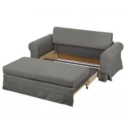 Mooved Canapé convertible Latina XIII Tissu - Gris - Largeur : 185 cm -Meubles de salon Soldes schlafsofa latina xiii webstoff grau 165 cm 4910468