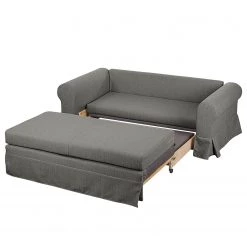 Mooved Canapé convertible Latina XIII Tissu - Gris - Largeur : 185 cm -Meubles de salon Soldes schlafsofa latina xiii webstoff grau 165 cm 4910472