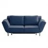 Chillout by Franz Fertig Canapé convertible Leo - Bleu 2 Chillout by Franz Fertig Canapé convertible Leo - Bleu -Meubles de salon Soldes schlafsofa leo webstoff blau 1396290