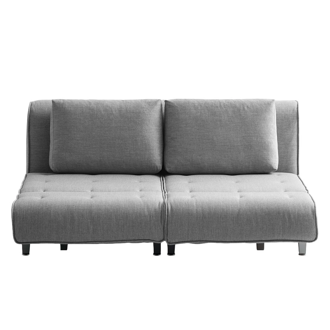 Chillout by Franz Fertig Canapé convertible Leo - Gris clair 6 Chillout by Franz Fertig Canapé convertible Leo - Gris clair – Image 4