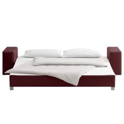 Chillout by Franz Fertig Canapé convertible Plaza - Bordeaux - Largeur : 228 cm - Sans fonction 14 Chillout by Franz Fertig Canapé convertible Plaza - Bordeaux - Largeur : 228 cm - Sans fonction -Meubles de salon Soldes schlafsofa plaza echtleder bordeaux 228 cm gerade armlehnen 1415894
