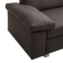 Chillout by Franz Fertig Canapé convertible Plaza - Marron bison - Largeur : 172 cm - Accoudoir réglable 18 Chillout by Franz Fertig Canapé convertible Plaza - Marron bison - Largeur : 172 cm - Accoudoir réglable -Meubles de salon Soldes schlafsofa plaza echtleder kaffeebraun 172 cm abklappbare armlehnen 1412882