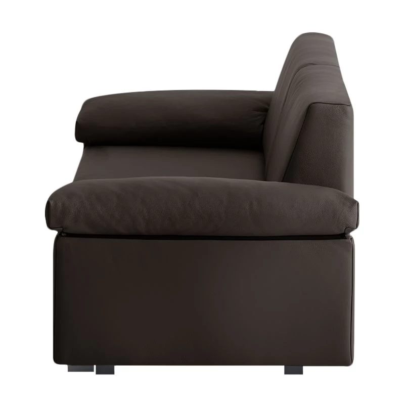 Chillout by Franz Fertig Canapé convertible Plaza - Marron bison - Largeur : 172 cm - Accoudoir réglable 6 Chillout by Franz Fertig Canapé convertible Plaza - Marron bison - Largeur : 172 cm - Accoudoir réglable – Image 4
