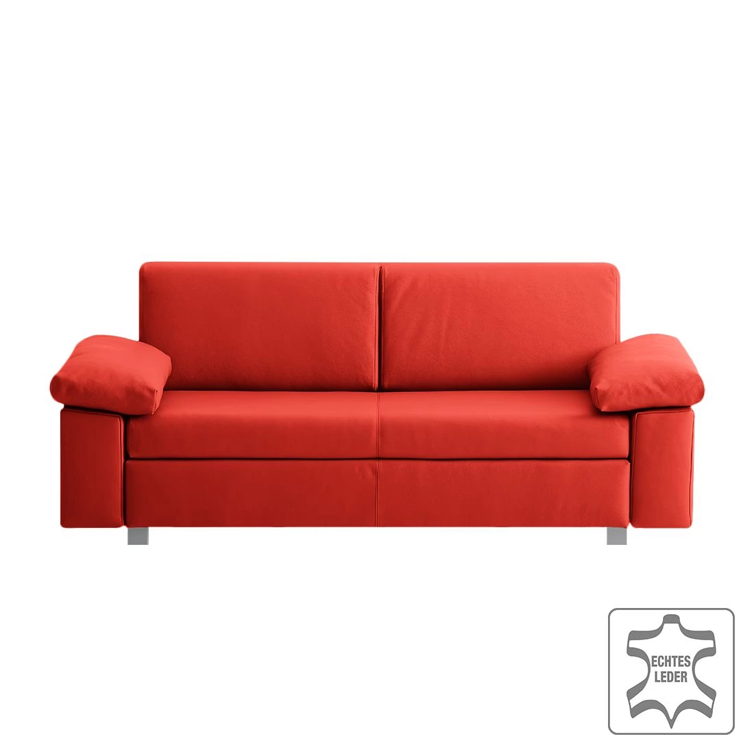 Chillout by Franz Fertig Canapé convertible Plaza - Rouge - Largeur : 172 cm - Accoudoir réglable 4 Chillout by Franz Fertig Canapé convertible Plaza - Rouge - Largeur : 172 cm - Accoudoir réglable – Image 2