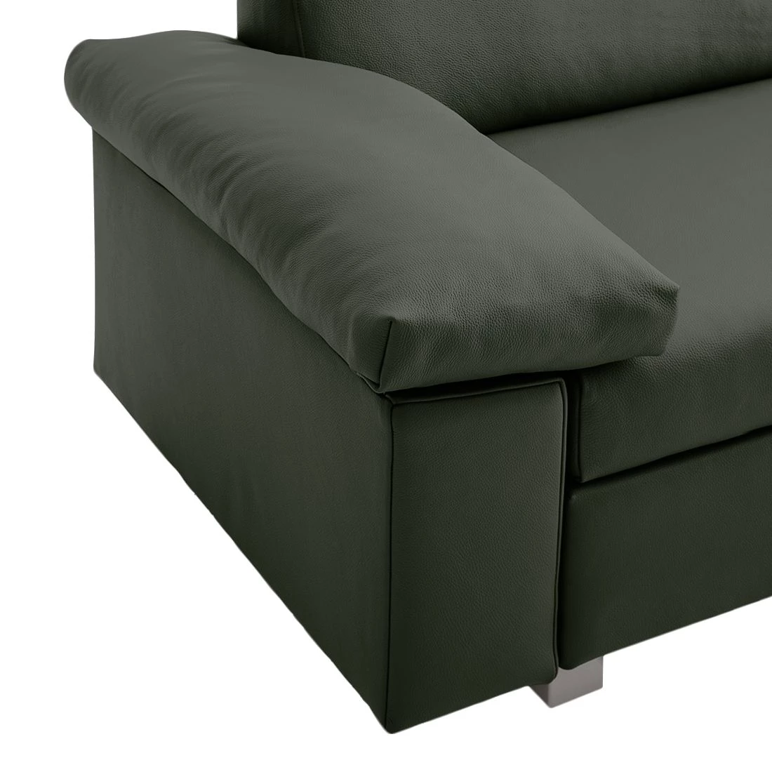 Chillout by Franz Fertig Canapé convertible Plaza - Vert sapin - Largeur : 172 cm - Accoudoir réglable 8 Chillout by Franz Fertig Canapé convertible Plaza - Vert sapin - Largeur : 172 cm - Accoudoir réglable – Image 6