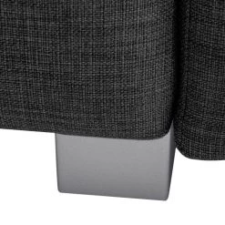 Chillout by Franz Fertig Canapé convertible Plaza - Anthracite - Largeur : 172 cm - Accoudoir réglable -Meubles de salon Soldes schlafsofa plaza webstoff anthrazit 172 cm 1397258