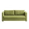 Chillout by Franz Fertig Canapé convertible Randa - Vert - Largeur : 202 cm 1 Chillout by Franz Fertig Canapé convertible Randa - Vert - Largeur : 202 cm -Meubles de salon Soldes schlafsofa randa webstoff gruen 168 cm 4016428