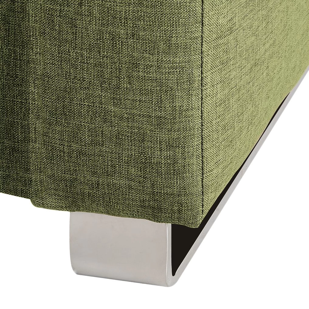 Chillout by Franz Fertig Canapé convertible Randa - Vert - Largeur : 202 cm 10 Chillout by Franz Fertig Canapé convertible Randa - Vert - Largeur : 202 cm – Image 8