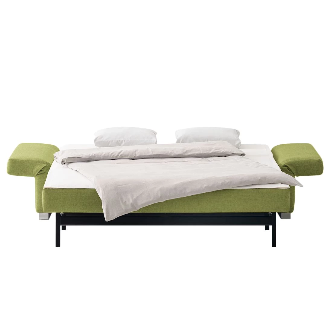 Chillout by Franz Fertig Canapé convertible Randa - Vert - Largeur : 202 cm 5 Chillout by Franz Fertig Canapé convertible Randa - Vert - Largeur : 202 cm – Image 3