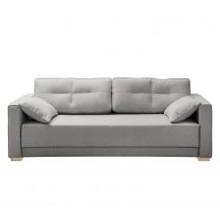 Roomscape Canapé convertible Realico - Gris argenté -Meubles de salon Soldes schlafsofa realico webstoff silbergrau 4912636