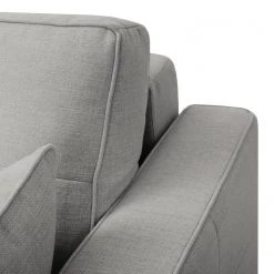 Roomscape Canapé convertible Realico - Gris argenté -Meubles de salon Soldes schlafsofa realico webstoff silbergrau 4912652