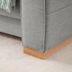 Roomscape Canapé convertible Realico - Gris argenté -Meubles de salon Soldes schlafsofa realico webstoff silbergrau 4912680