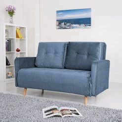 Mørteens Canapé convertible Sander - Bleu ciel 14 Mørteens Canapé convertible Sander - Bleu ciel -Meubles de salon Soldes schlafsofa sander samt himmelblau 5140928