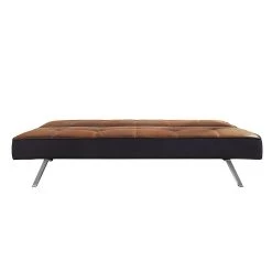 Mooved Canapé convertible Savigna - Aspect cuir vieilli - Marron 13 Mooved Canapé convertible Savigna - Aspect cuir vieilli - Marron -Meubles de salon Soldes schlafsofa savigna antiklederoptik braun 1374458
