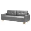 Mørteens Canapé convertible Sundance - Gris clair -Meubles de salon Soldes schlafsofa sundance webstoff hellgrau 4878740