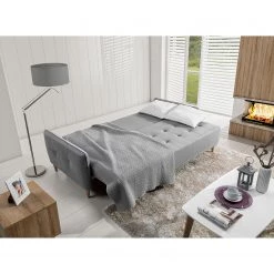 Mørteens Canapé convertible Sundance - Gris clair -Meubles de salon Soldes schlafsofa sundance webstoff hellgrau 4878760