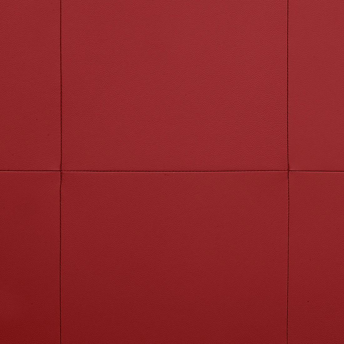 Modoform Canapé convertible Torsby - Cuir véritable rouge 14 Modoform Canapé convertible Torsby - Cuir véritable rouge – Image 12