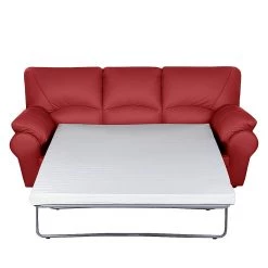 Modoform Canapé convertible Torsby - Cuir véritable rouge 26 Modoform Canapé convertible Torsby - Cuir véritable rouge -Meubles de salon Soldes schlafsofa torsby echtleder rot 494950