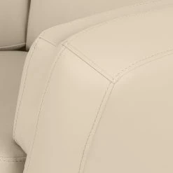 Modoform Canapé convertible Toucy - Cuir véritable Beige -Meubles de salon Soldes schlafsofa toucy echtleder beige 461346