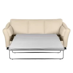 Modoform Canapé convertible Toucy - Cuir véritable Beige -Meubles de salon Soldes schlafsofa toucy echtleder beige 461354