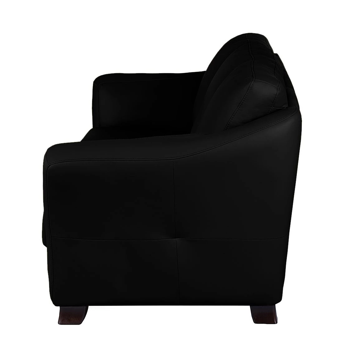 Modoform Canapé convertible Toucy - Cuir véritable noir 10 Modoform Canapé convertible Toucy - Cuir véritable noir – Image 8