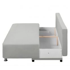 Modoform Canapé convertible Yoxford - Microfibre -Meubles de salon Soldes schlafsofa yoxford microfaser platin 5054364