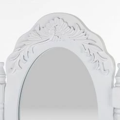 Maison Belfort Coiffeuse Belleville - 3 tiroirs - Style romantique -Meubles de salon Soldes schminktisch vermont mit 3 schubladen romantik look 1397991