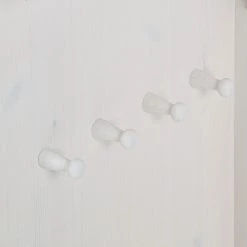 Maison Belfort Armoire à bijoux Amata - Pin massif Blanc -Meubles de salon Soldes schmuckschrank amata kiefer massiv weiss 1255778