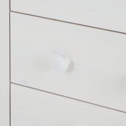 Maison Belfort Armoire à bijoux Amata - Pin massif Blanc -Meubles de salon Soldes schmuckschrank amata kiefer massiv weiss 1255786