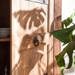 Wolf-Möbel Armoire Bombay II - Sheesham massif -Meubles de salon Soldes schrank bombay sheesham massiv natur 3459313