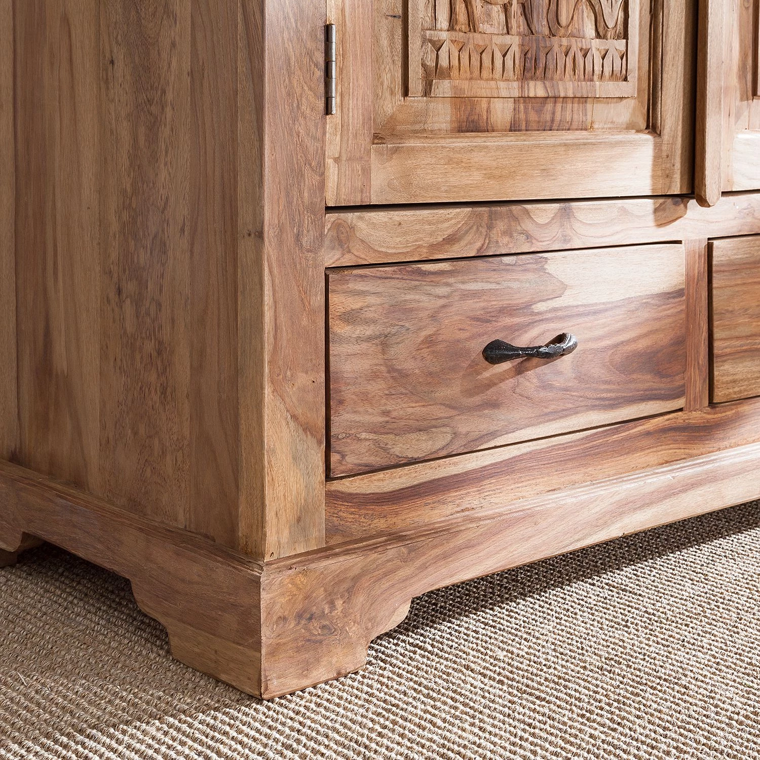 Wolf-Möbel Armoire Bombay - Sheesham massif 10 Wolf-Möbel Armoire Bombay - Sheesham massif – Image 8