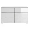 Wimex Commode Lingga III - Blanc alpin -Meubles de salon Soldes schubladenkommode easy plus iii alpinweiss weiss 1006506