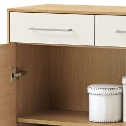 Voss Commode Vedo III - Chêne / Blanc 16 Voss Commode Vedo III - Chêne / Blanc -Meubles de salon Soldes schuhkommode vedo i eiche weiss 4908396