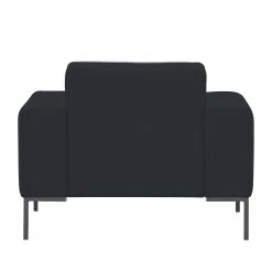 Studio Copenhagen Fauteuil Ampio Duo Tissu - Tissu Floreana : Anthracite - Gris -Meubles de salon Soldes sessel ampio duo grau stoff floreana anthrazit 3981548