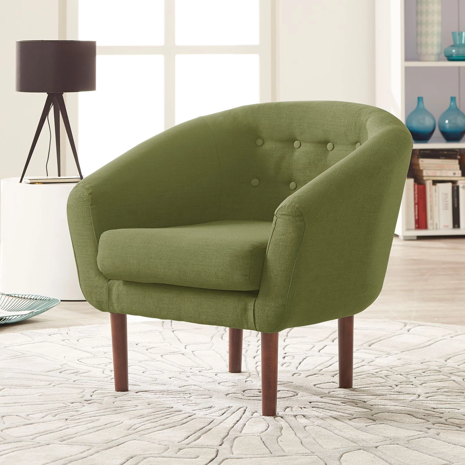 Mørteens Fauteuil Anna I - Vert olive 4 Mørteens Fauteuil Anna I - Vert olive – Image 2