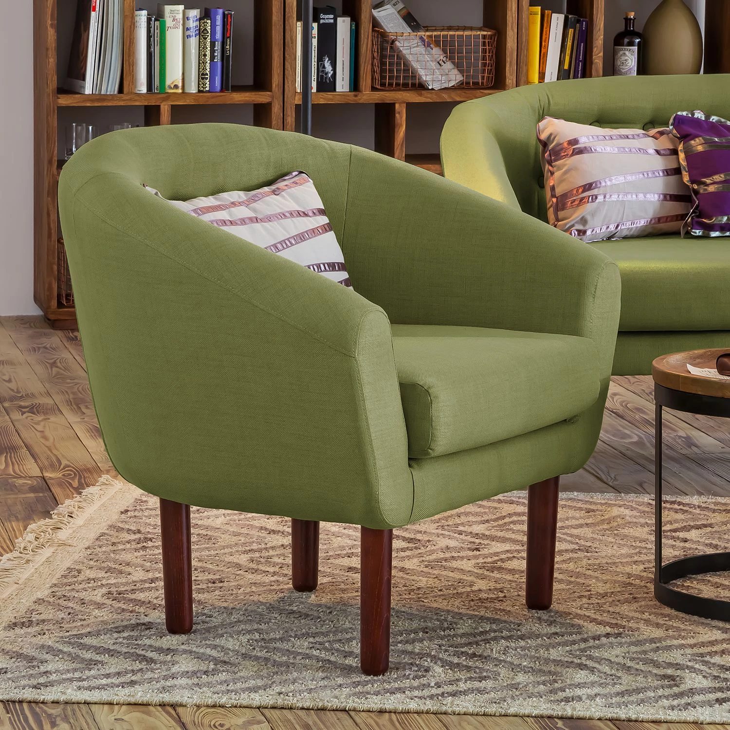 Mørteens Fauteuil Anna I - Vert olive 5 Mørteens Fauteuil Anna I - Vert olive – Image 3